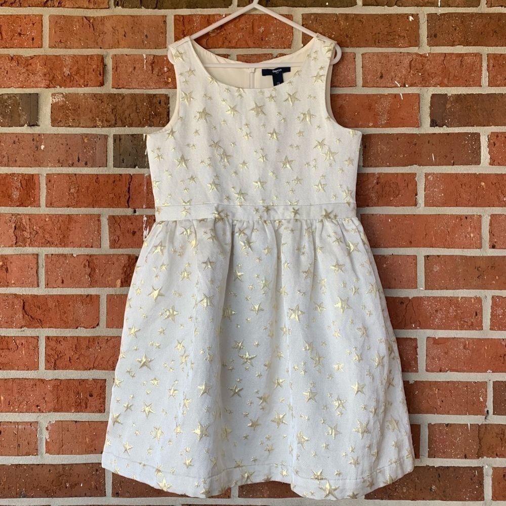 Gap Kids Girl's‎ Star Shimmer Dress Size L